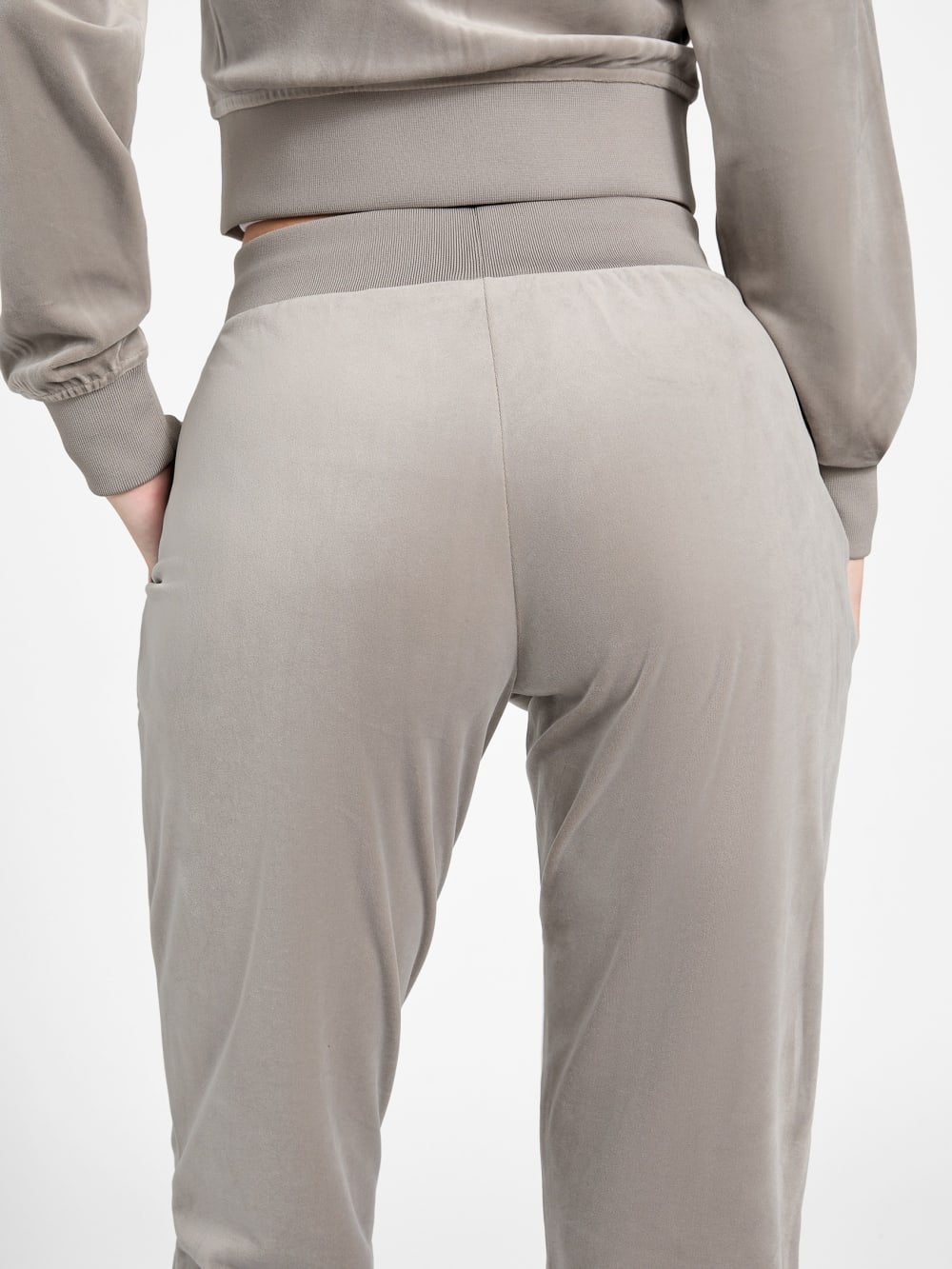 Couture Velvet Jogger Pants - Image 5