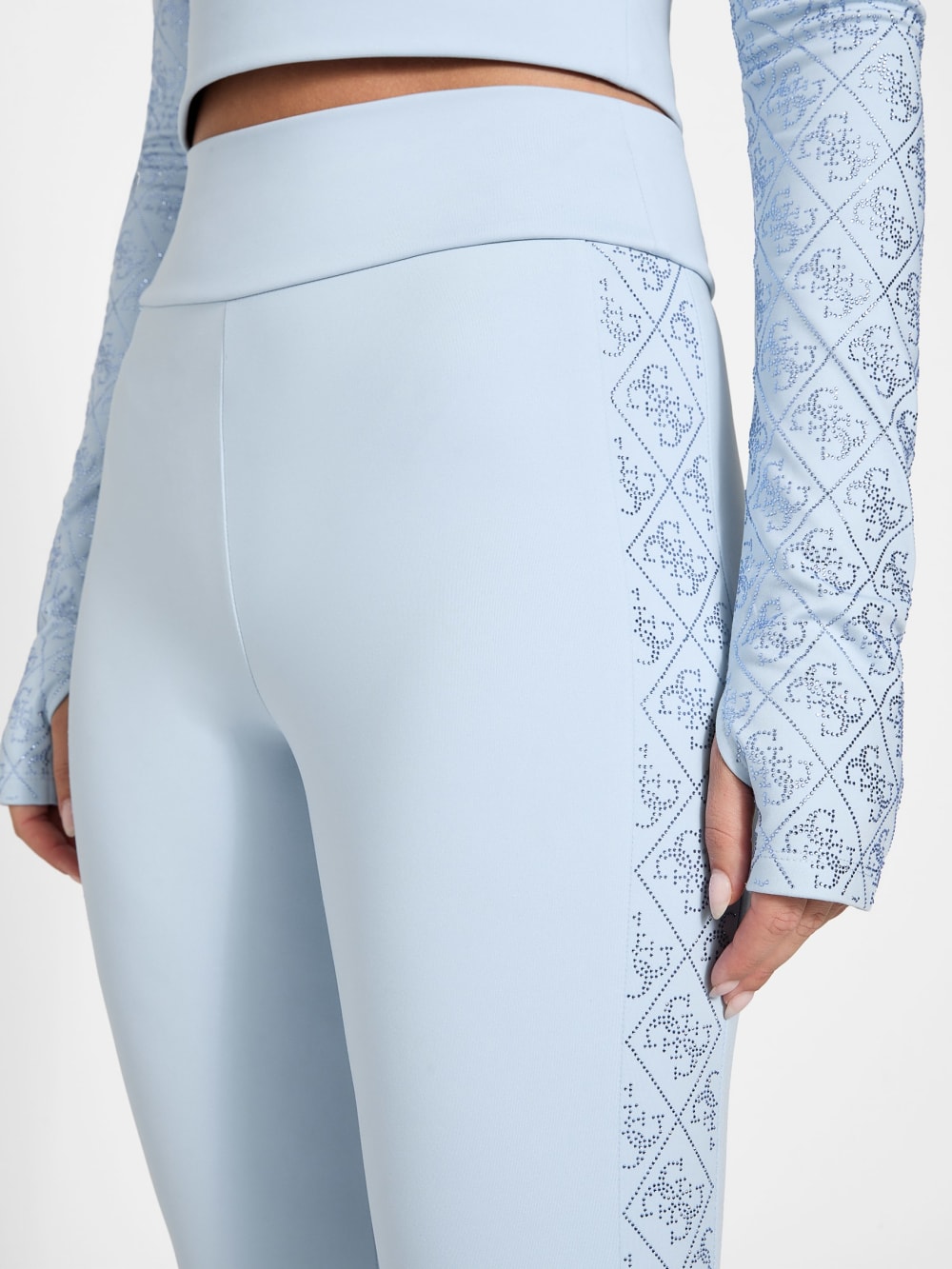 Eco Debby Side Rhinestone Leggings - Image 3