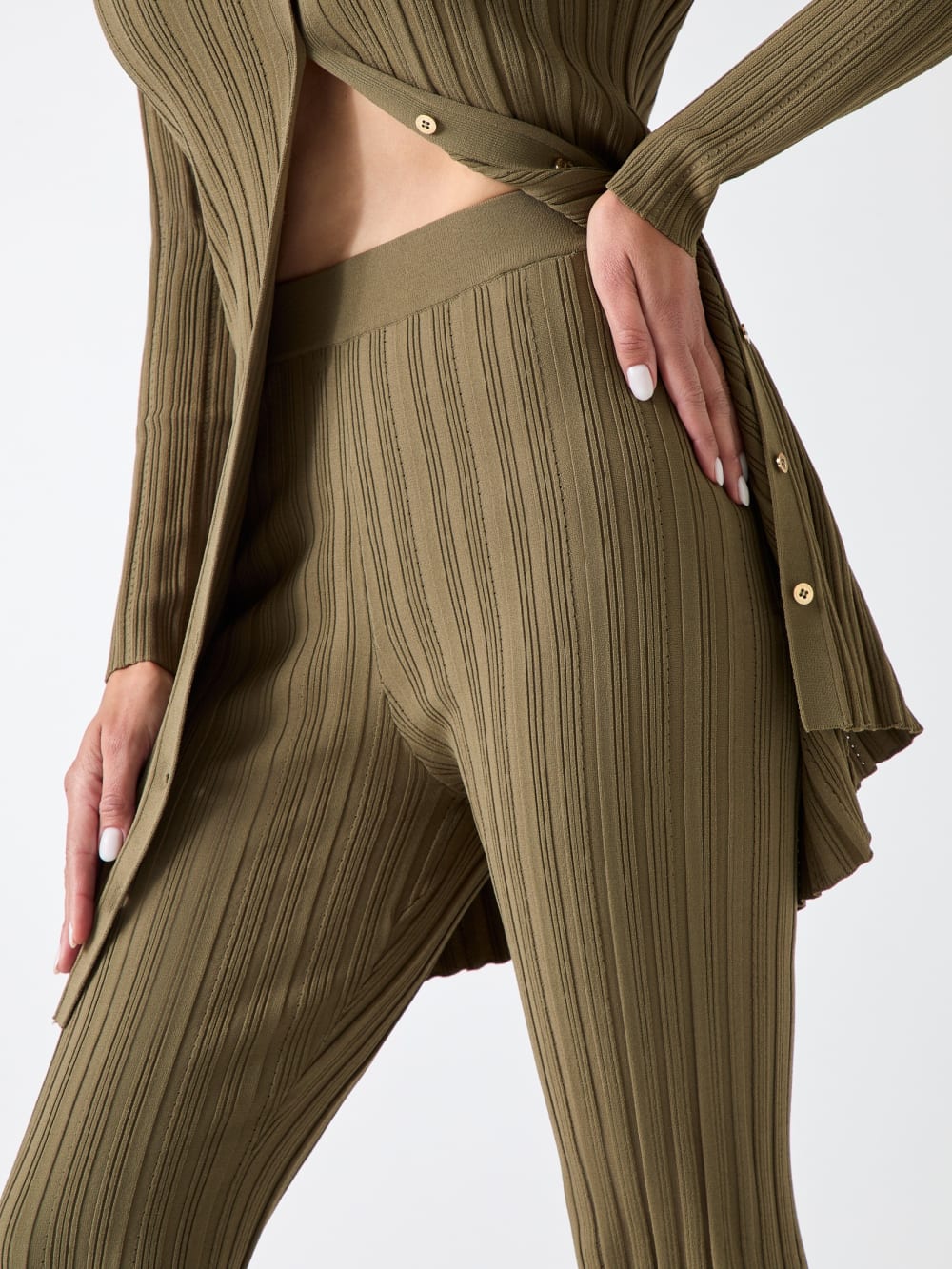 Giada Flared Sweater Pant - Image 3