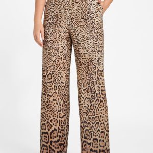 Amy Printed Satin Pant