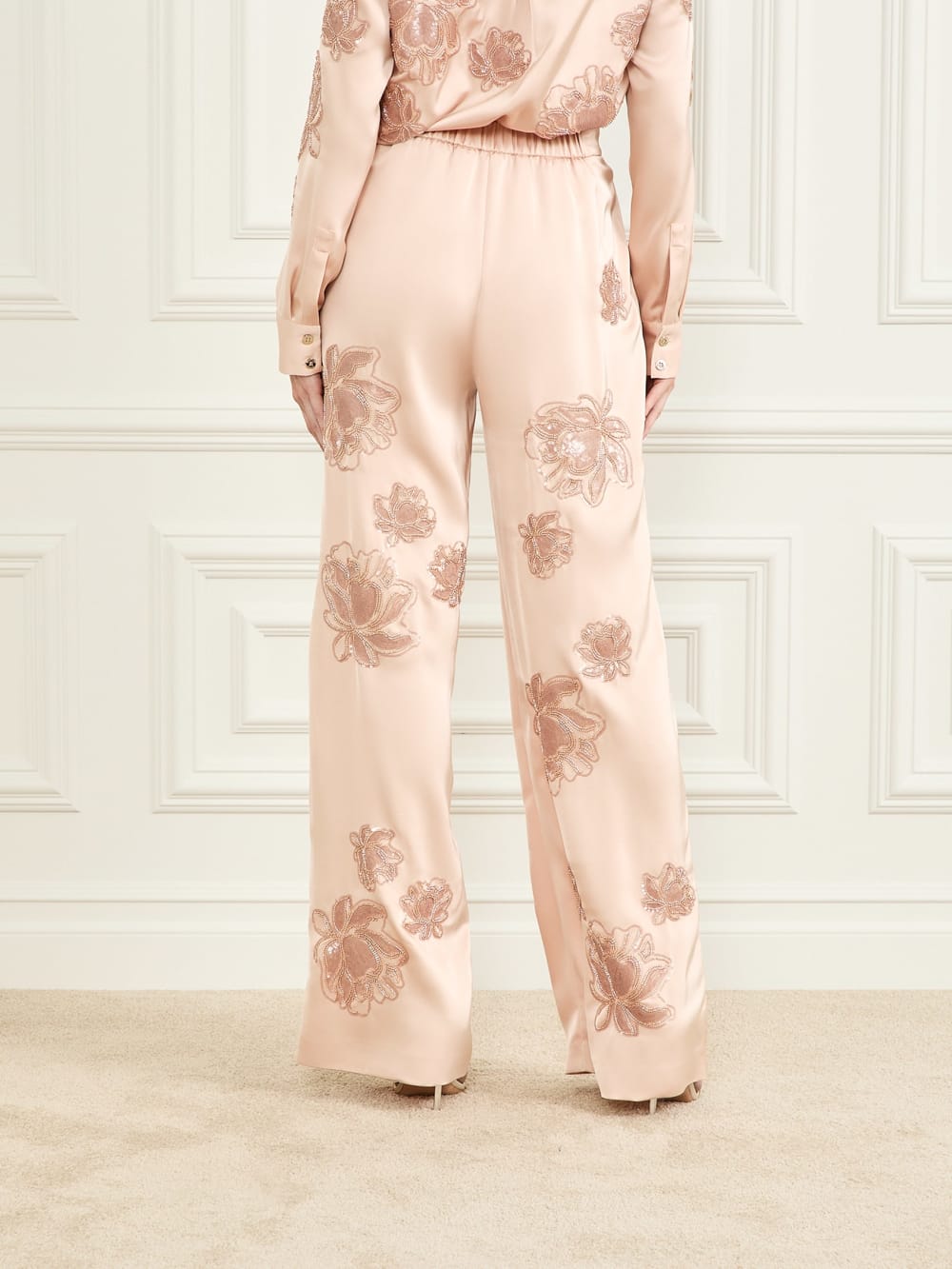 Gwen Embroidered Flower Pant - Image 6