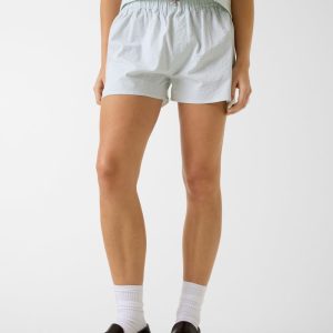 Checked shorts