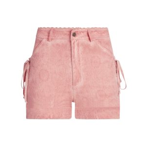 textured shorts