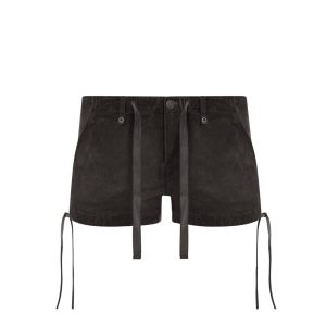 Washed Canvas Shorts