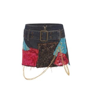 Mini Denim Skirt