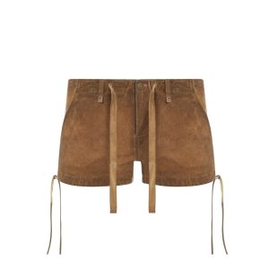 Washed Canvas Shorts