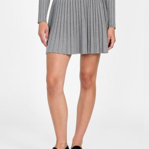 Eco Pleated Miranda Sweater Skirt