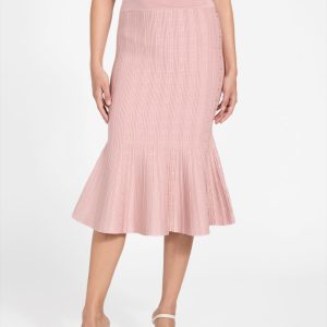 Sofie Fit-and-Flare Sweater Skirt