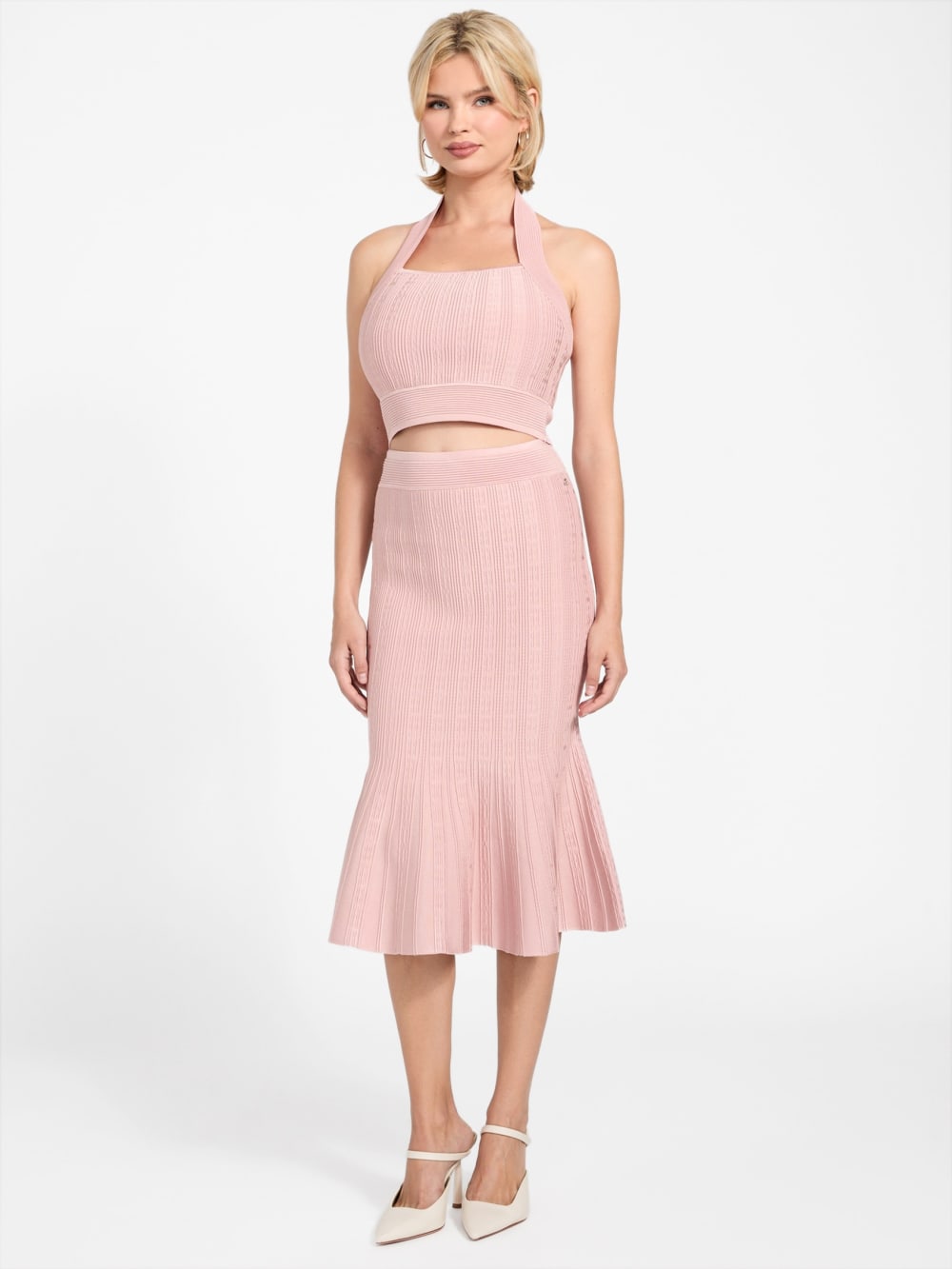 Sofie Fit-and-Flare Sweater Skirt - Image 2
