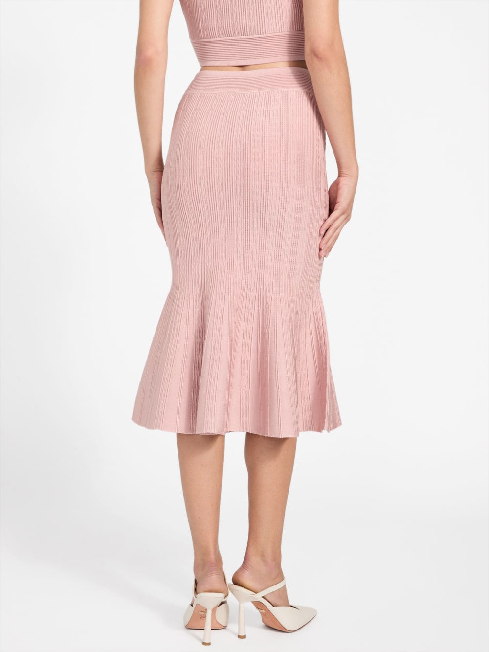 Sofie Fit-and-Flare Sweater Skirt - Image 4