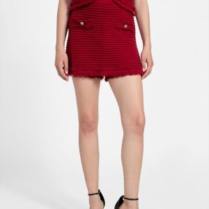 Eco Malina Ottoman Boucl Skort