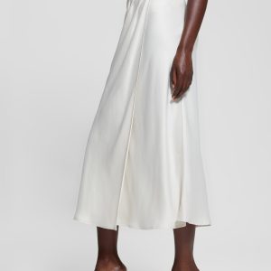Eco Anastasia Midi Satin Skirt