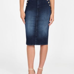 Eco Riley Denim Pencil Skirt