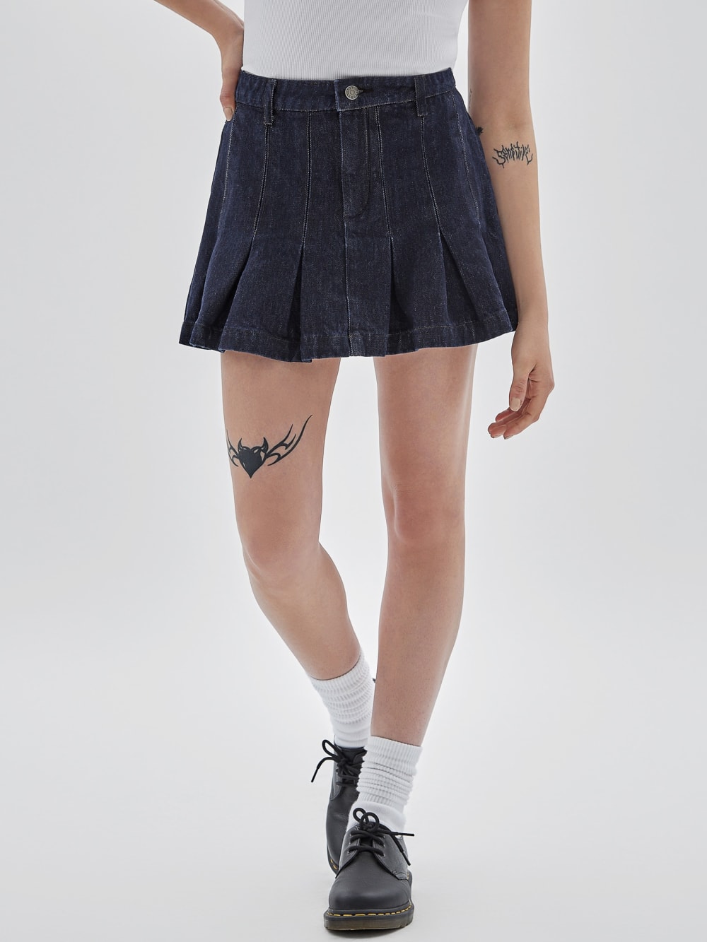 GUESS Originals Denim Tennis Skirt