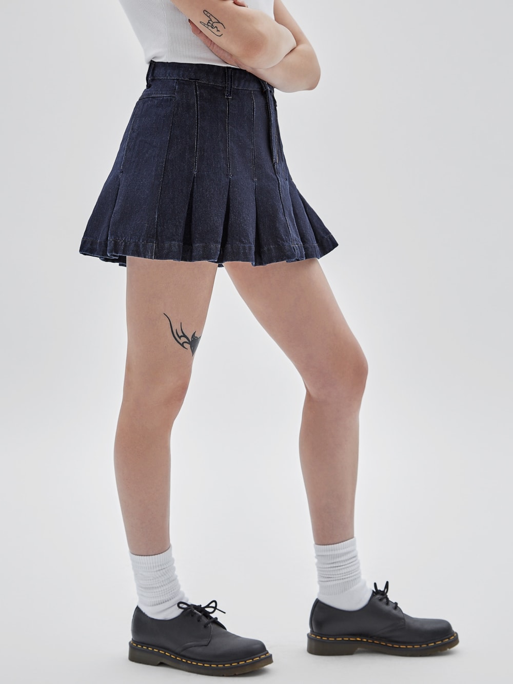 GUESS Originals Denim Tennis Skirt - Image 3