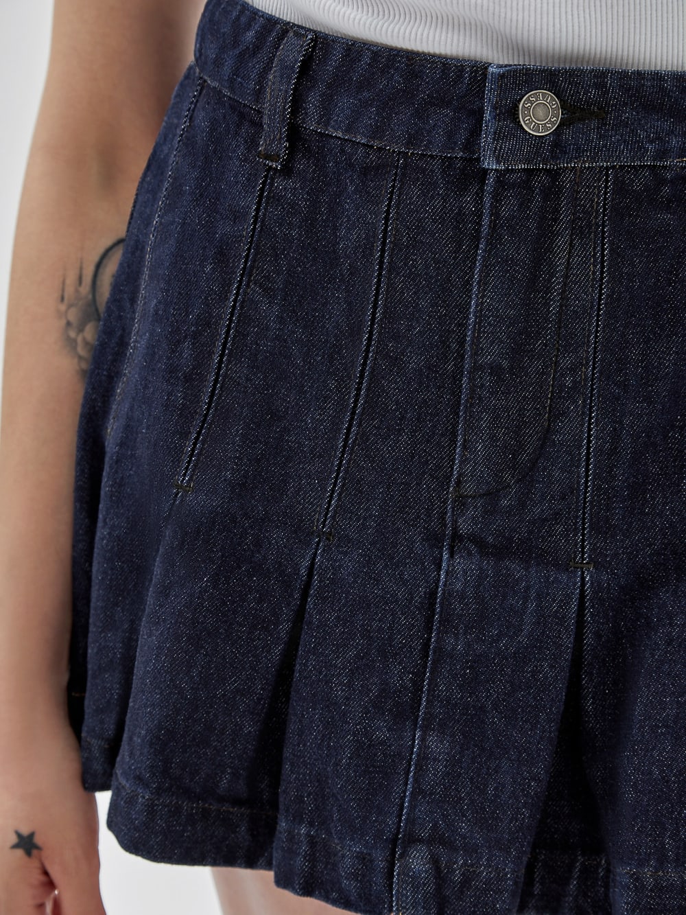 GUESS Originals Denim Tennis Skirt - Image 5