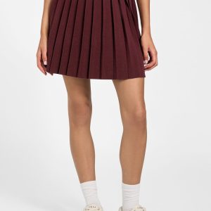 Sabina Pleated Sweater Skirt