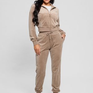 Eco Couture Velvet Joggers