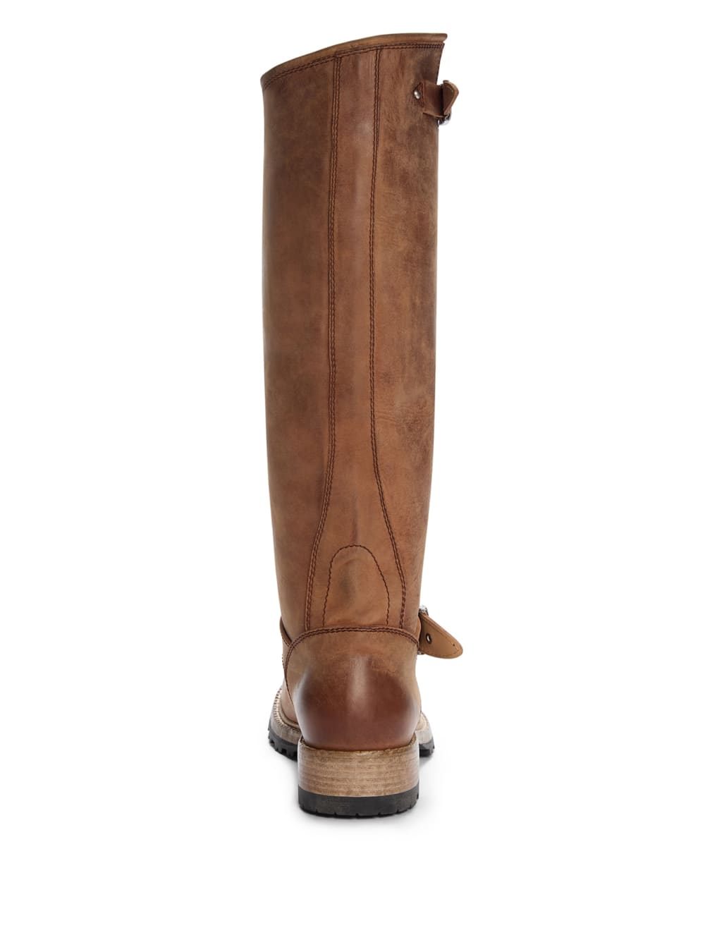 vintage suede biker boots - Image 5