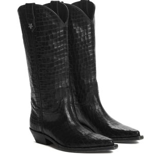 camperos leather cowboy boots