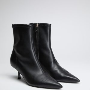 Yanka Faux-Leather Booties