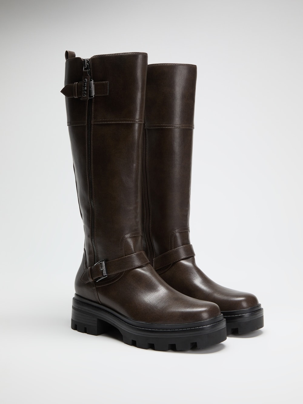 Lynnie Knee-High Lug Boots