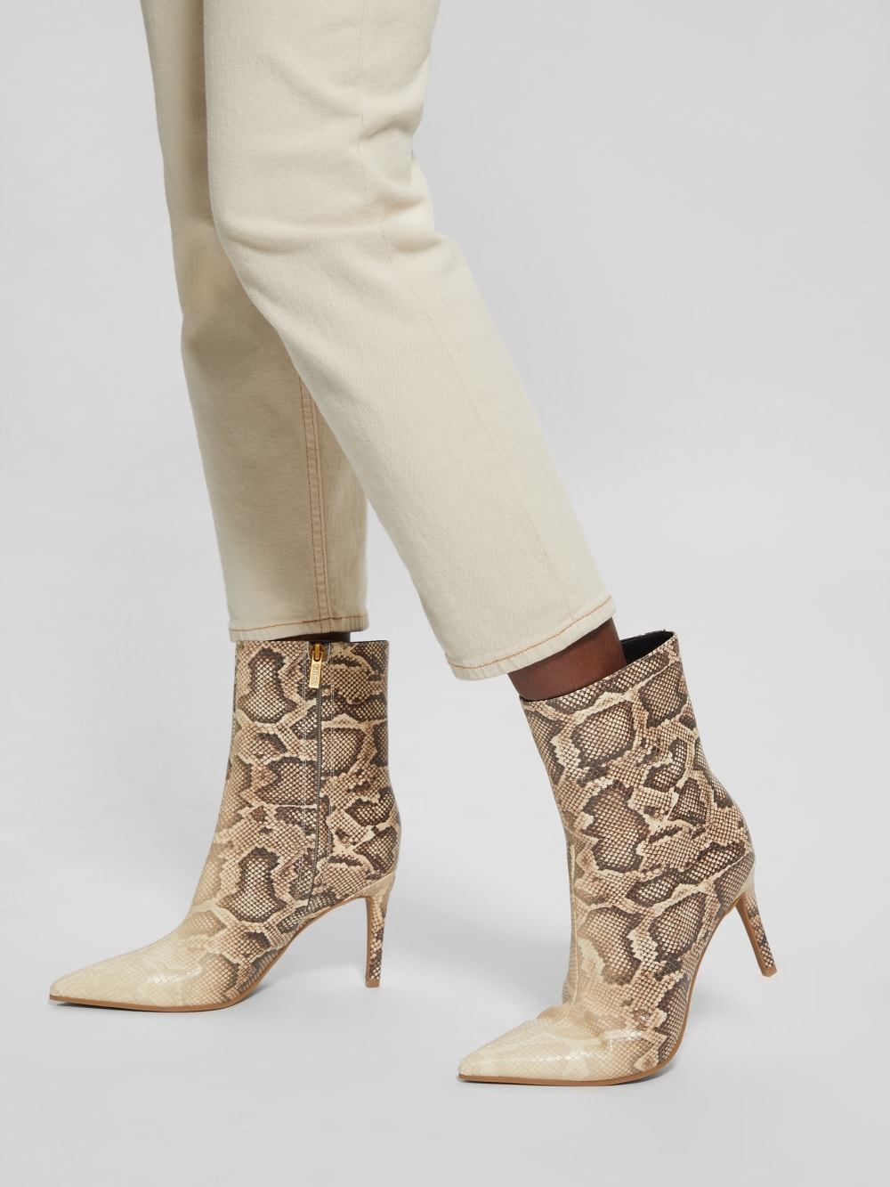 Richly Faux-Leather Booties - Image 2