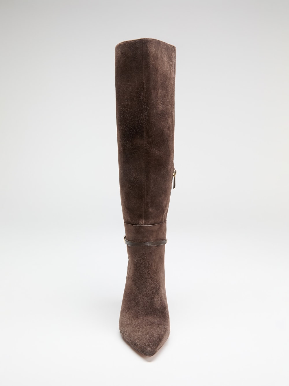 Suede Knee-High Stiletto Boot - Image 5