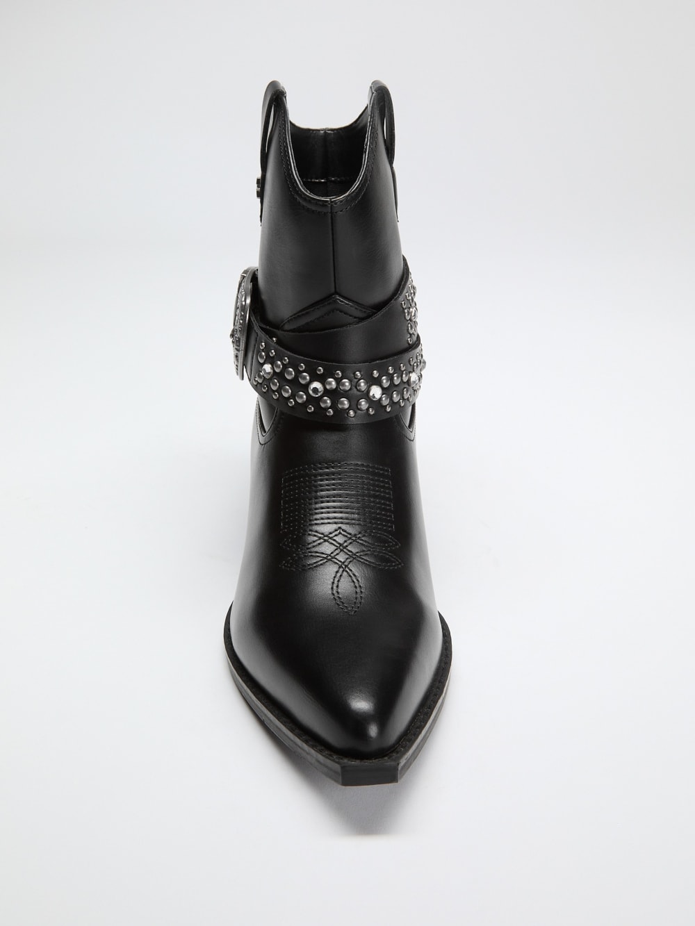 Lansly Studded Buckle Booties - Image 5