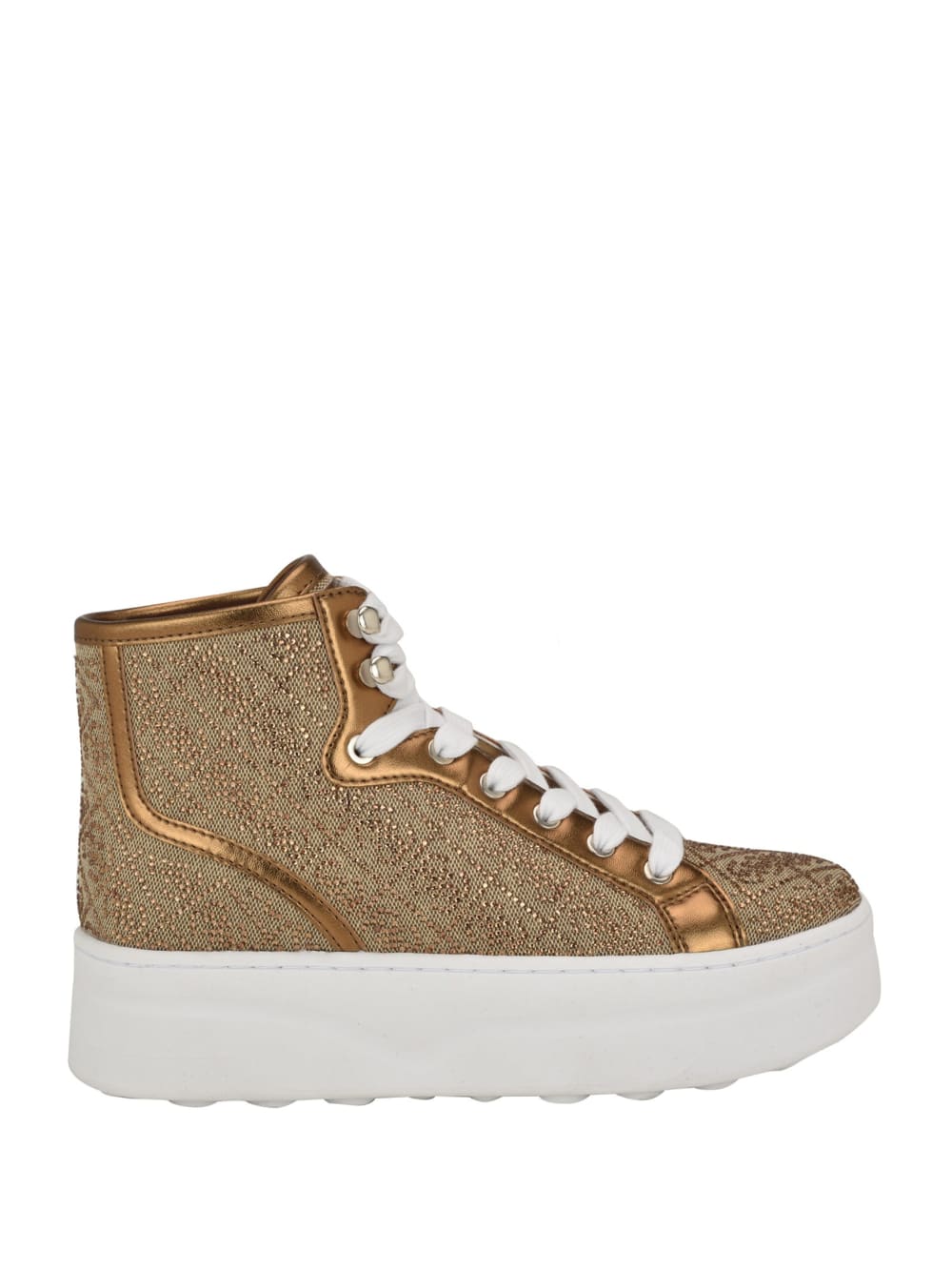 Rhinestone Quattro G High-Top Sneakers - Image 3