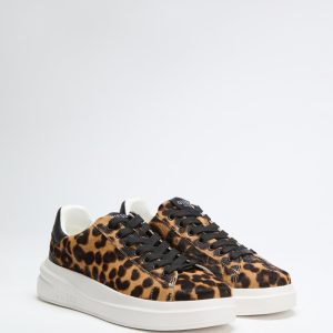 Elbinah Leopard Low-Top Sneakers