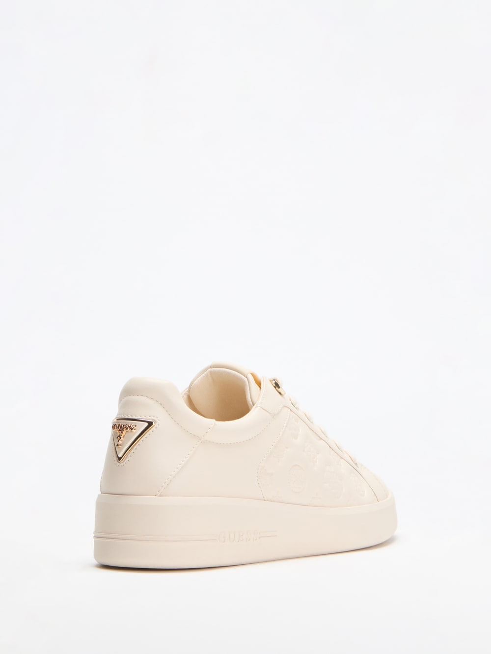 Ronii Debossed Peony Low-Top Sneakers - Image 4