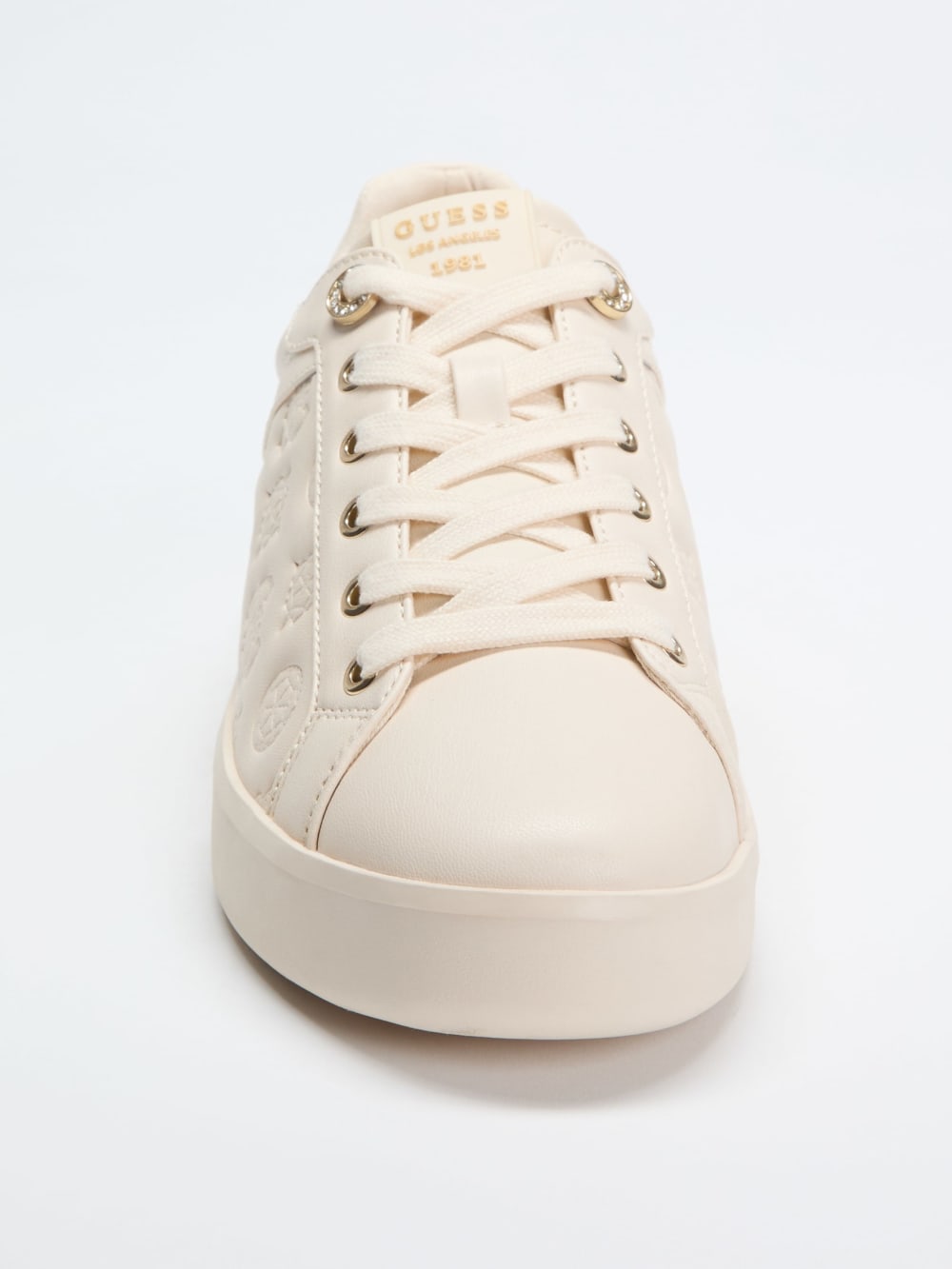 Ronii Debossed Peony Low-Top Sneakers - Image 5