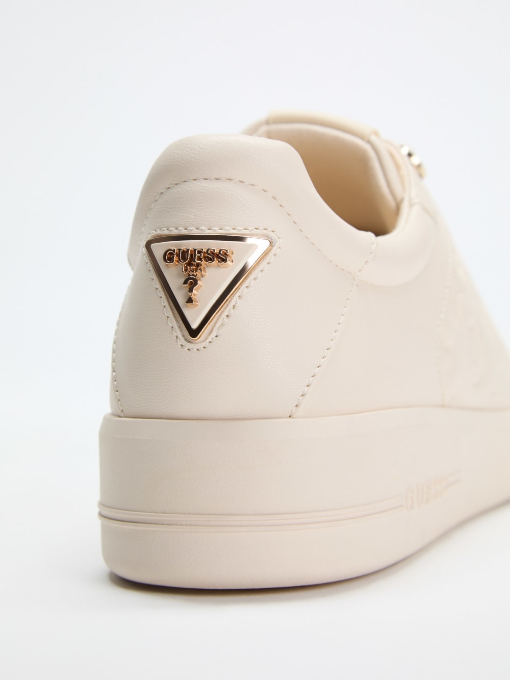 Ronii Debossed Peony Low-Top Sneakers - Image 7