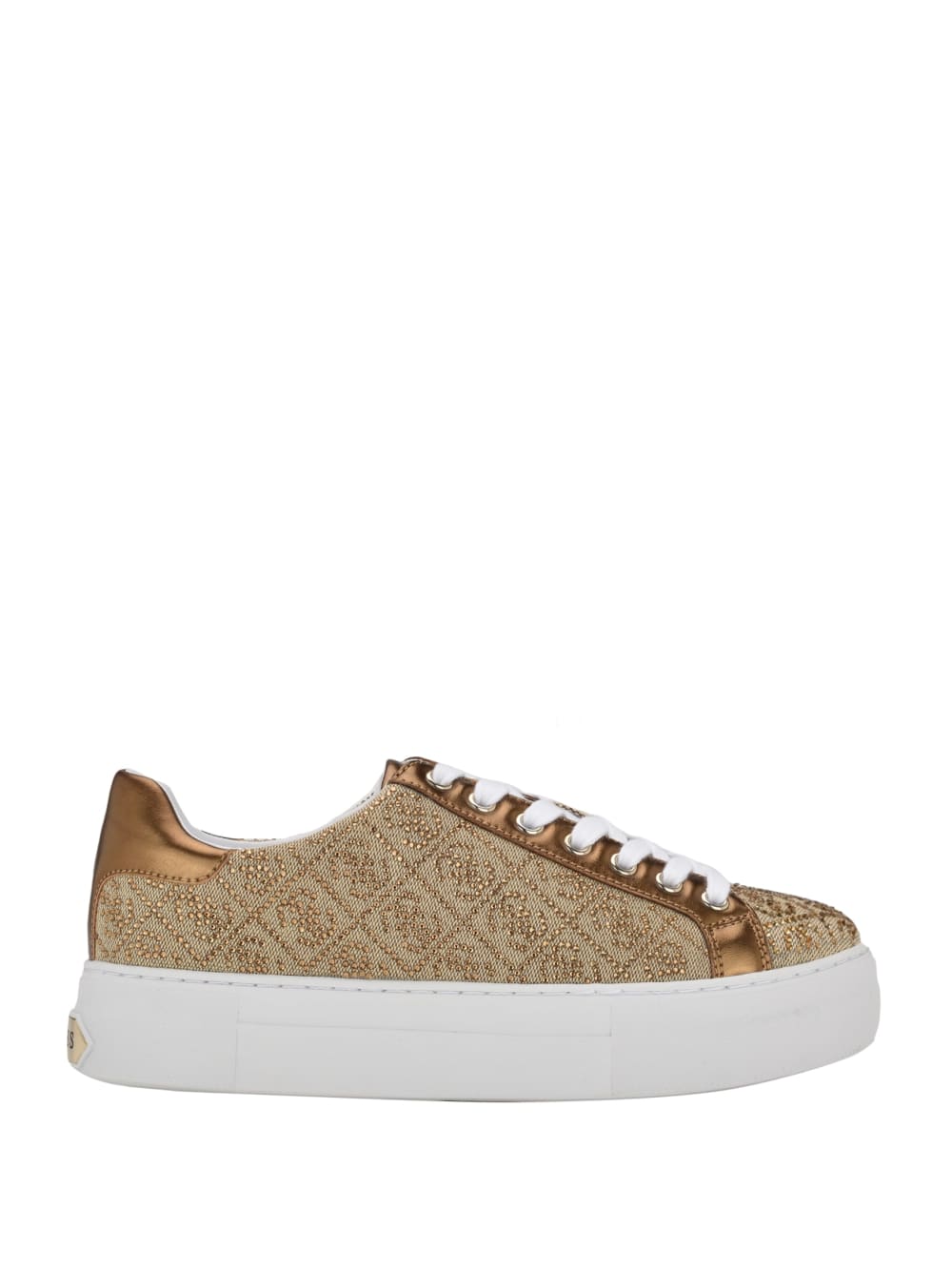 Gelsen Rhinestone Logo Low-Top Sneakers - Image 2