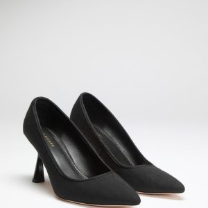 Monogram Court Pump