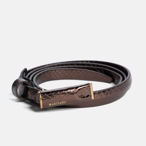 Patent Leather Minimalist Belt