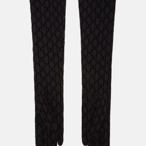 Monogram Long Gloves