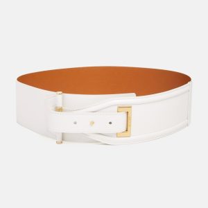 Wide Leather Belt