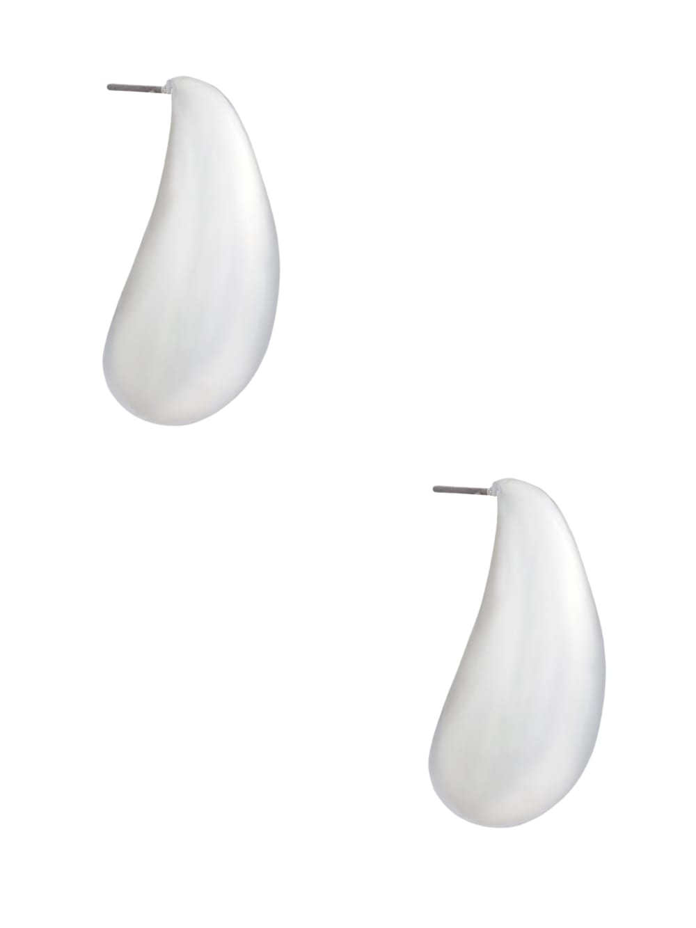 Teardrop Stud Earring - Image 3