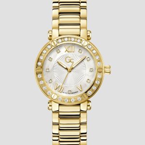 Gc Gold-Tone Analog Watch