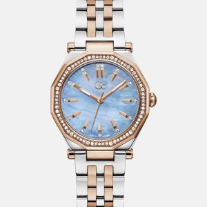 Gc Two-Tone Analog Watch