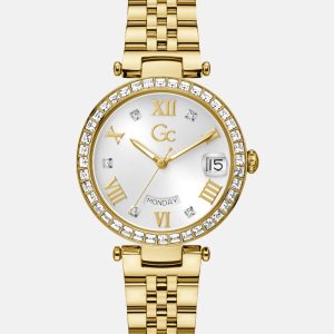 Gc Gold-Tone Analog Watch