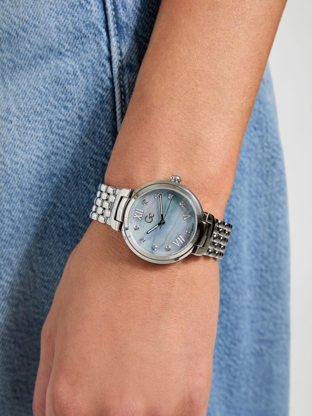 Gc Silver-Tone Analog Watch - Image 2