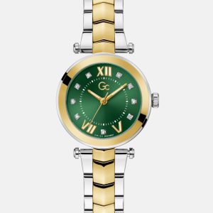 Gc Two-Tone Analog Watch