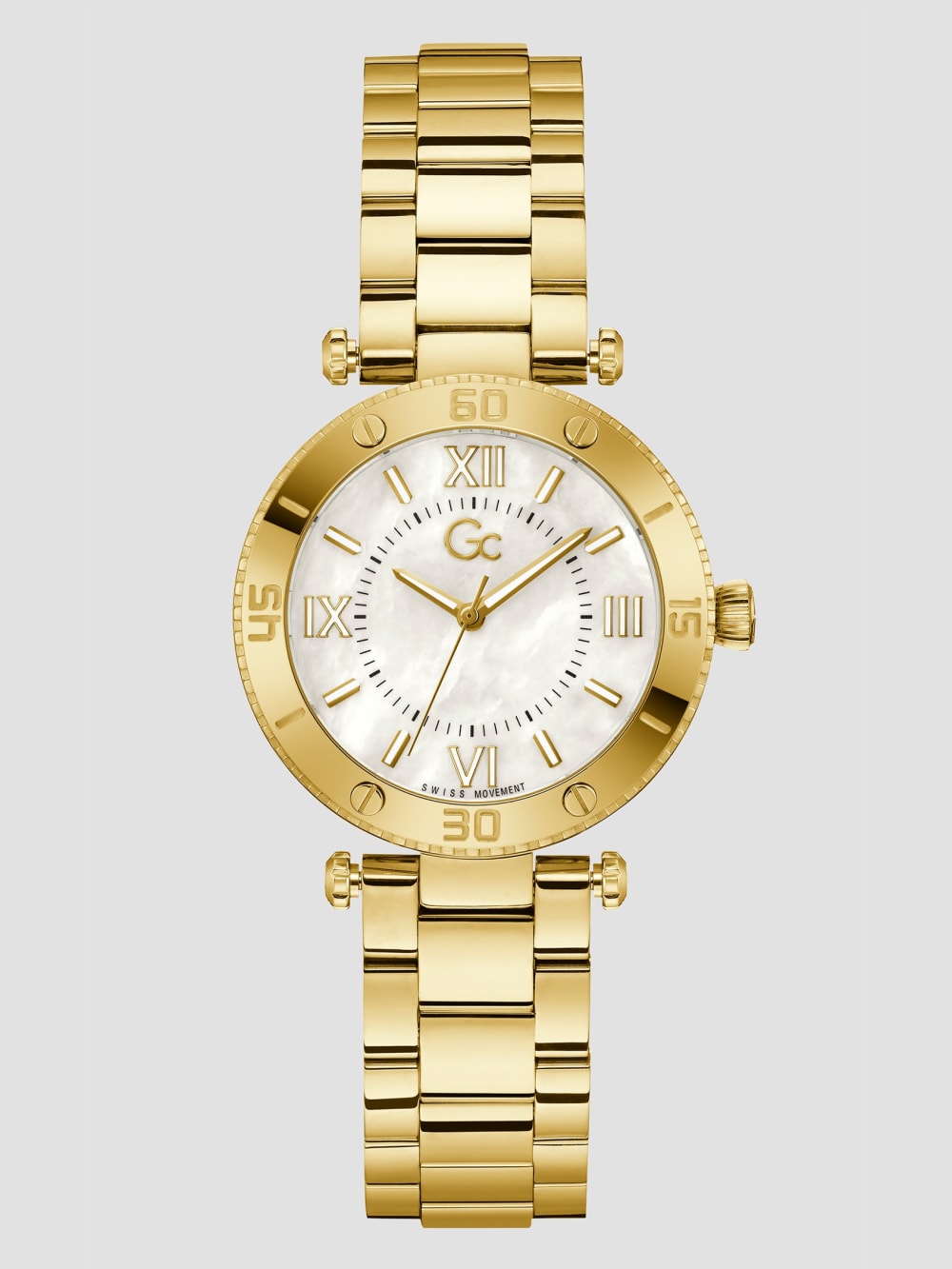 Gc Gold-Tone Analog Watch