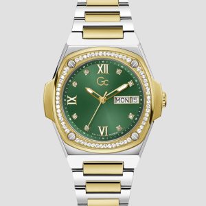 Two-Tone Analog Watch
