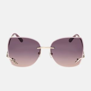 Raelynn Square Rimless Sunglasses