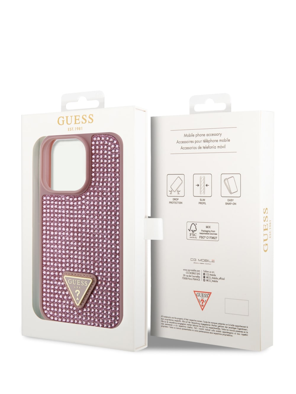 Rhinestone iPhone 15 Pro Case - Image 4