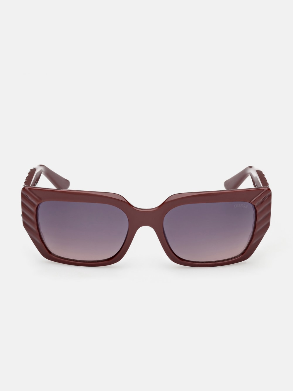 Leigh-Anne Rectangular Plastic Sunglasses